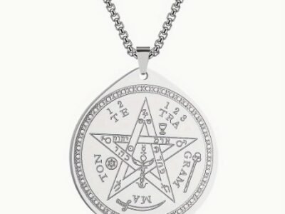 Colgante Tetragramaton plateado